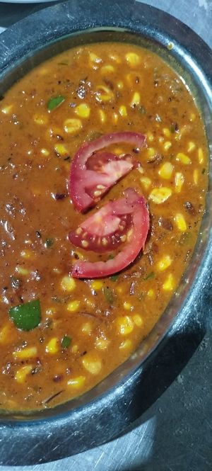 Corn masala  at Milan's Restaurant in Moshi