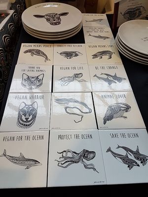 at Veggieworld, Brussels, Nov 2018 at Joeke  in Essen