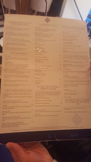 Full menu at Rise & Grind in Wallasey