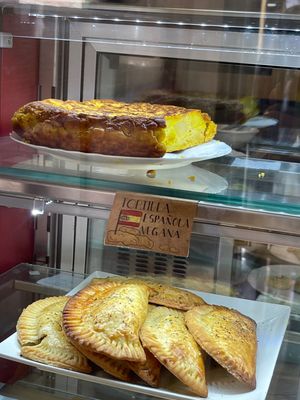 Tortilla  at Papas Elvira in Granada