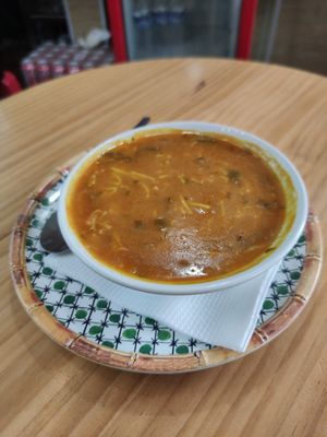Harira Marroqui Soup at Papas Elvira in Granada