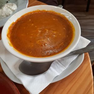 Harira soup at Papas Elvira in Granada