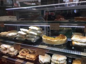 Several began tortas. And chocolate raspberry cake  at Papas Elvira in Granada