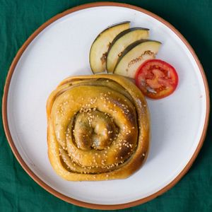Caracol vegetal de espinaca at Papas Elvira in Granada