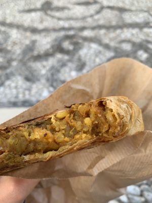 Pumpkin pastry. Delish! at Papas Elvira in Granada