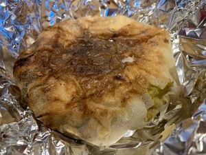 Pumpkin pastry  at Papas Elvira in Granada