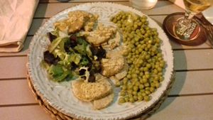 Green Tempeh Misticanza at El Local in Ibiza