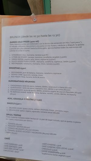 prices at El Local in Ibiza