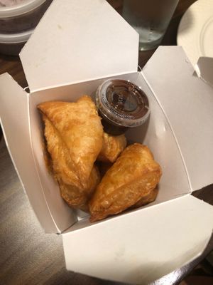 Thai Sweet Puff at Veggie Thai Cafe in Largo