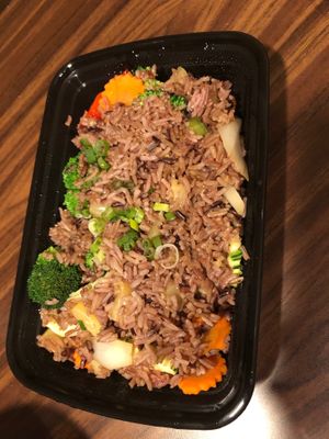 Pineapple fried Rice at Veggie Thai Cafe in Largo