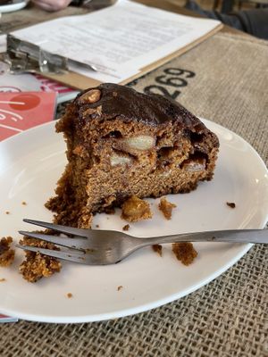 Apple cake at Fixed Gear Coffee in Valkenburg
