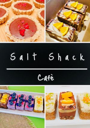 Amazing vegan cakes at Salt Shack Cafe in Hayling Island