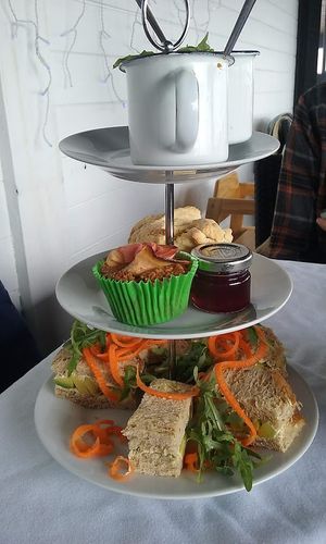 looks good, tastes so-so at Salt Shack Cafe in Hayling Island