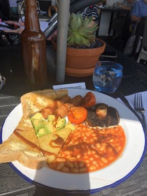 Vegan Breakfast at Salt Shack Cafe in Hayling Island