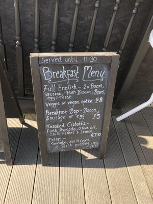 ... at Salt Shack Cafe in Hayling Island