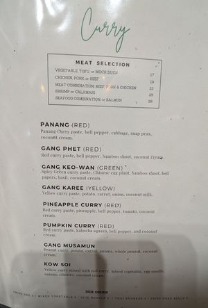  at Thai Villa in Nipomo