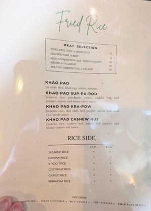  at Thai Villa in Nipomo