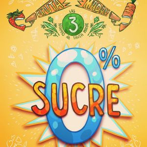 no sugar at Fruta Madre in Lyon