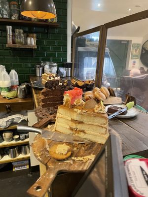 Amazing cakes 🍰 ☕️   at The Coffee Station in Taunton