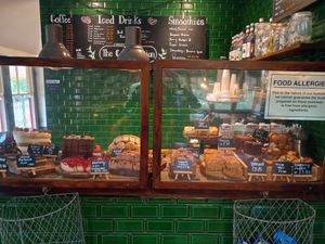 The cakes ! at The Coffee Station in Taunton