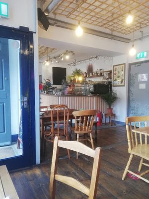 Inside at The Old Gun Shop Café & Pantry in Lancaster