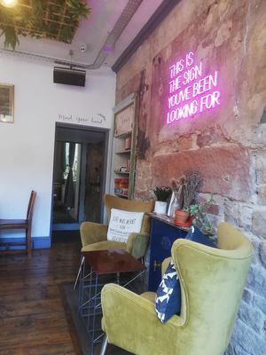 Inside at The Old Gun Shop Café & Pantry in Lancaster