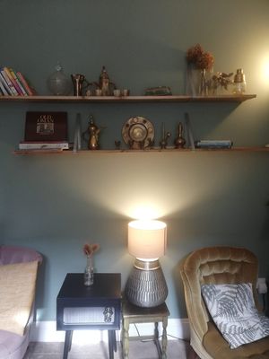 Snug decor at The Old Gun Shop Café & Pantry in Lancaster