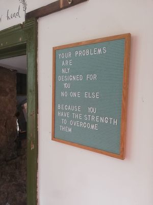 Decor at The Old Gun Shop Café & Pantry in Lancaster