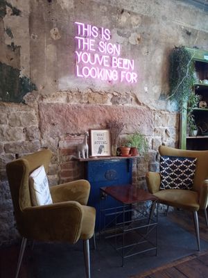 Seating at The Old Gun Shop Café & Pantry in Lancaster
