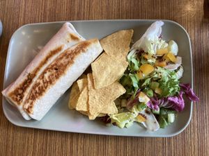 Breakfast burrito  #Veganuary at The Old Gun Shop Café & Pantry in Lancaster