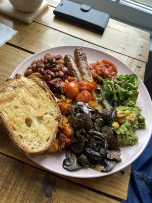 Herby big breakfast  at The Old Gun Shop Café & Pantry in Lancaster