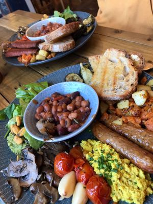 The best vegan breakfast in the world 👌🏻  at The Old Gun Shop Café & Pantry in Lancaster