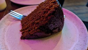 Ginger cake at The Old Gun Shop Café & Pantry in Lancaster