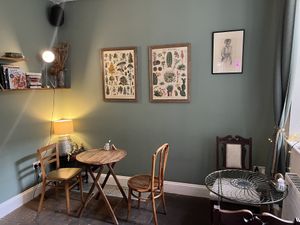 Some of the tables   at The Old Gun Shop Café & Pantry in Lancaster