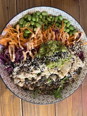 Buddha bowl   at The Old Gun Shop Café & Pantry in Lancaster