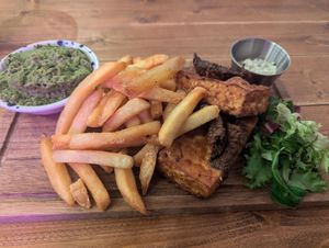 Chish and Fips at The Old Gun Shop Café & Pantry in Lancaster