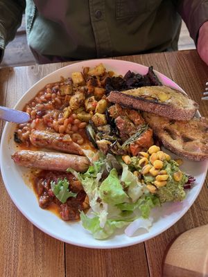 Breakfast of queens  at The Old Gun Shop Café & Pantry in Lancaster