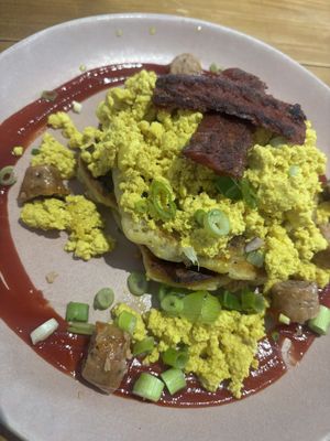 Eggy big boy  at The Old Gun Shop Café & Pantry in Lancaster