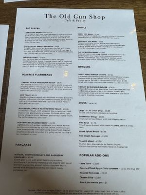   at The Old Gun Shop Café & Pantry in Lancaster