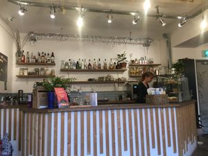 Main desk - order food and drinks from here ☀️ at The Old Gun Shop Café & Pantry in Lancaster