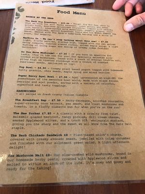 Menu at The Old Gun Shop Café & Pantry in Lancaster