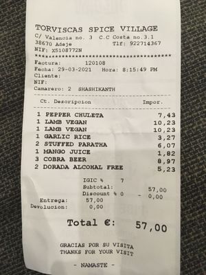 Bill at Torviscas Spice Village in Tenerife