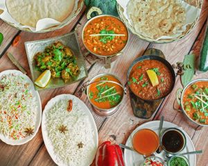 Lots of Vegan options  at Torviscas Spice Village in Tenerife