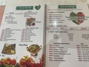 Vegan Menu  at Torviscas Spice Village in Tenerife