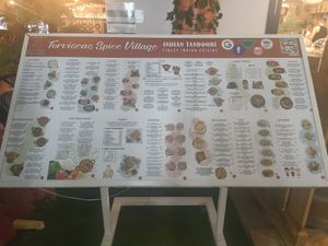 Menu July 24 at Torviscas Spice Village in Tenerife