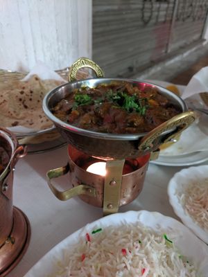 Bhindi bhaji at Torviscas Spice Village in Tenerife