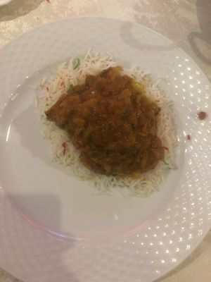 Vegan lamb Karahi at Torviscas Spice Village in Tenerife