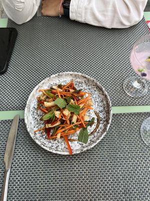   at Giggling Squid in Bath