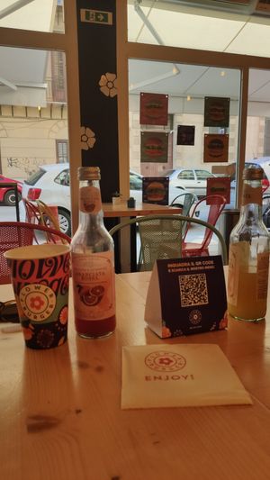 Soft Drinks at Flower Burger in Palermo