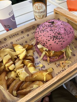   at Flower Burger in Palermo